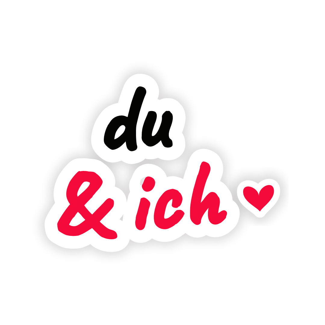 Sticker: du & ich