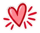 Sticker: Herz