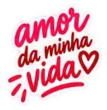 Sticker: amor da minha vida