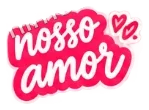 Sticker: nosso amor