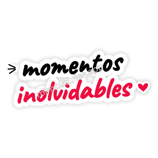 Sticker: momentos inolvidables