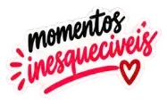 Sticker: momentos inesquecíveis