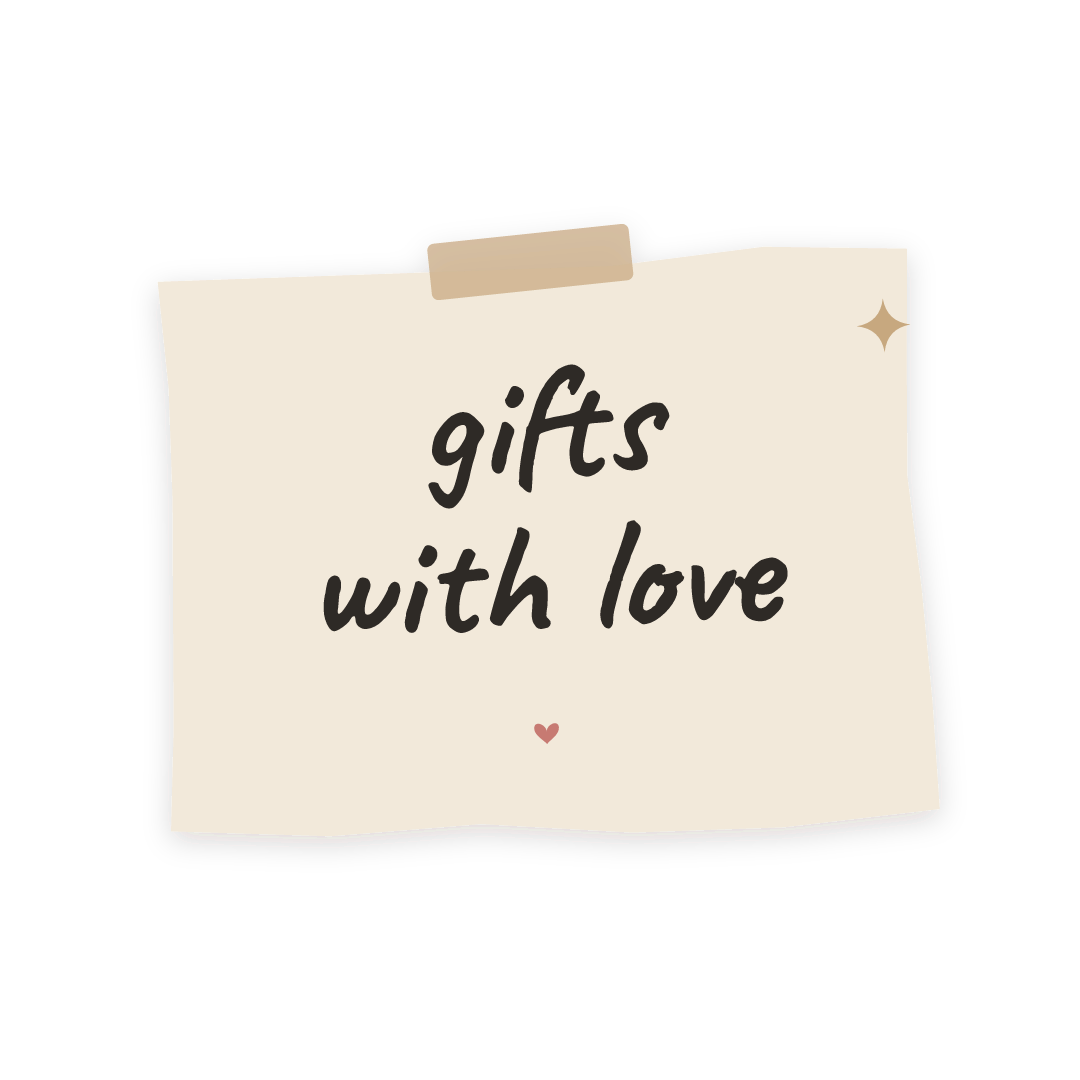 Sticker: gifts with love