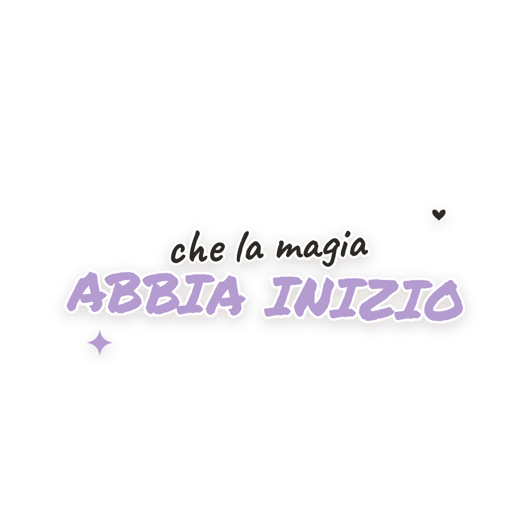 Sticker: che la magia abbia inizio