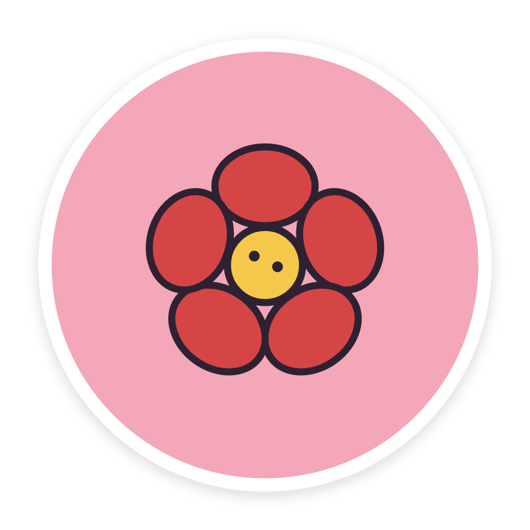 Sticker: Fleur
