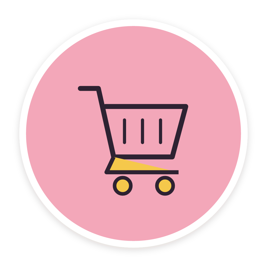 Sticker: Shopping