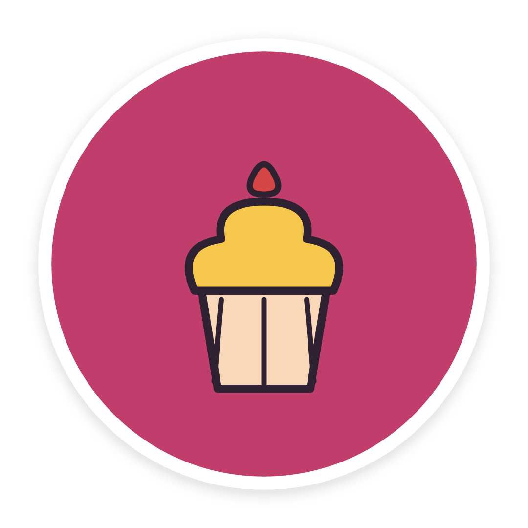 Sticker: Cupcake