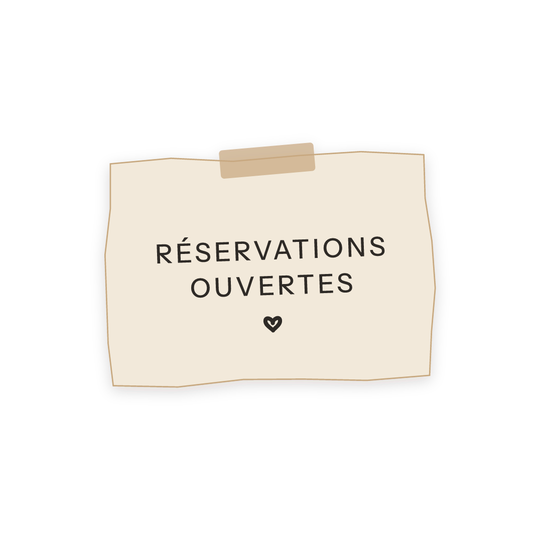 Sticker: réservations ouvertes