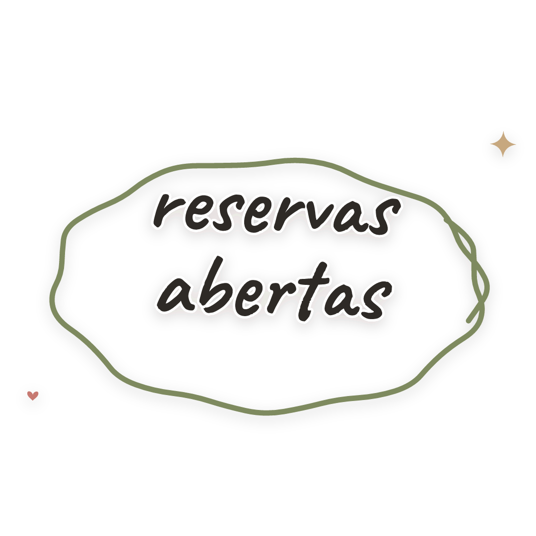 Sticker: reservas abertas