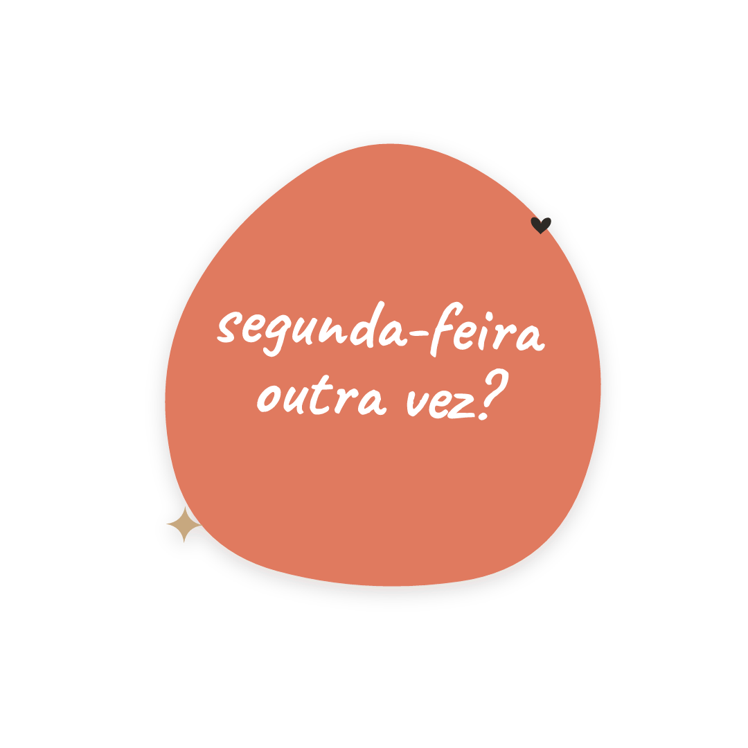 Sticker: segunda-feira outra vez?