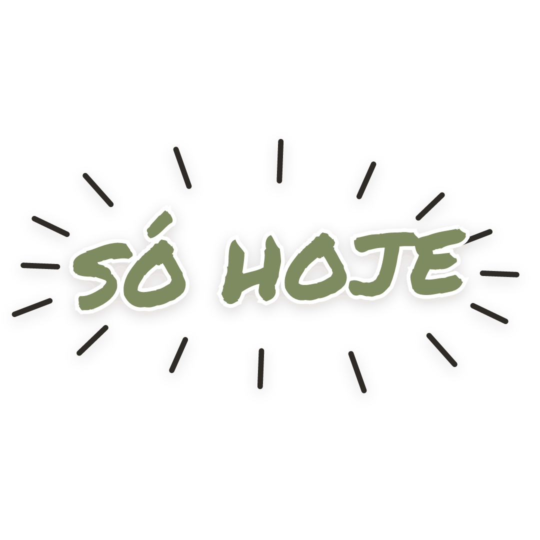 Sticker: só hoje