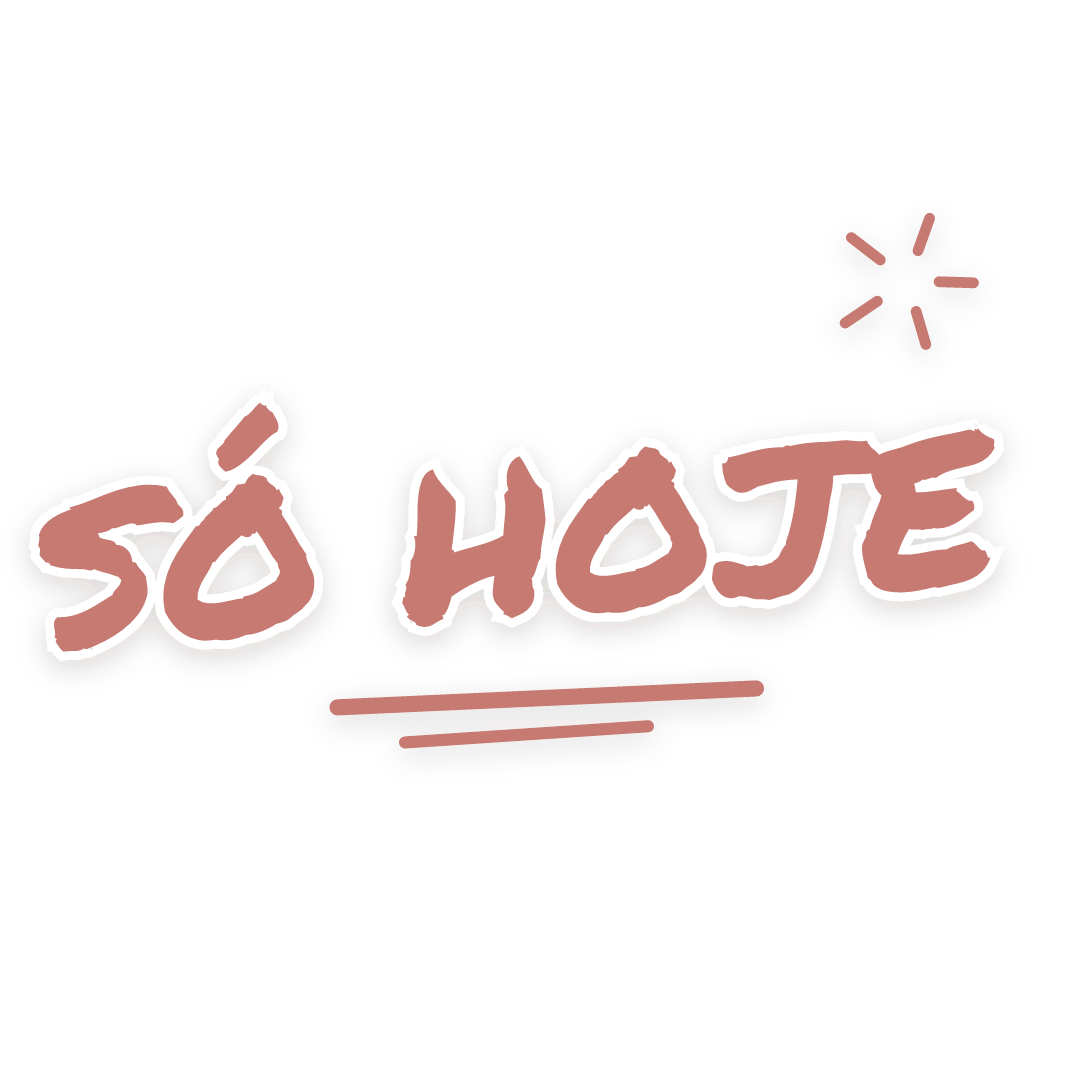 Sticker: só hoje