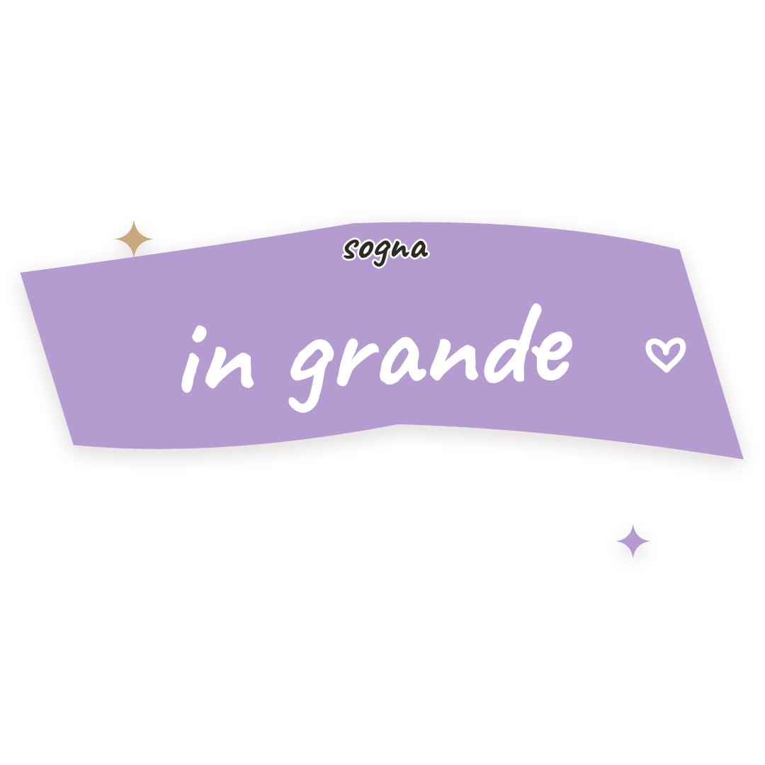Sticker: sogna in grande