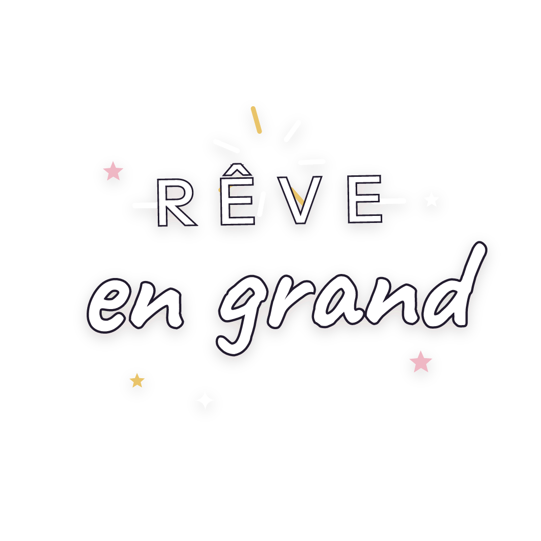 Sticker: rêve en grand