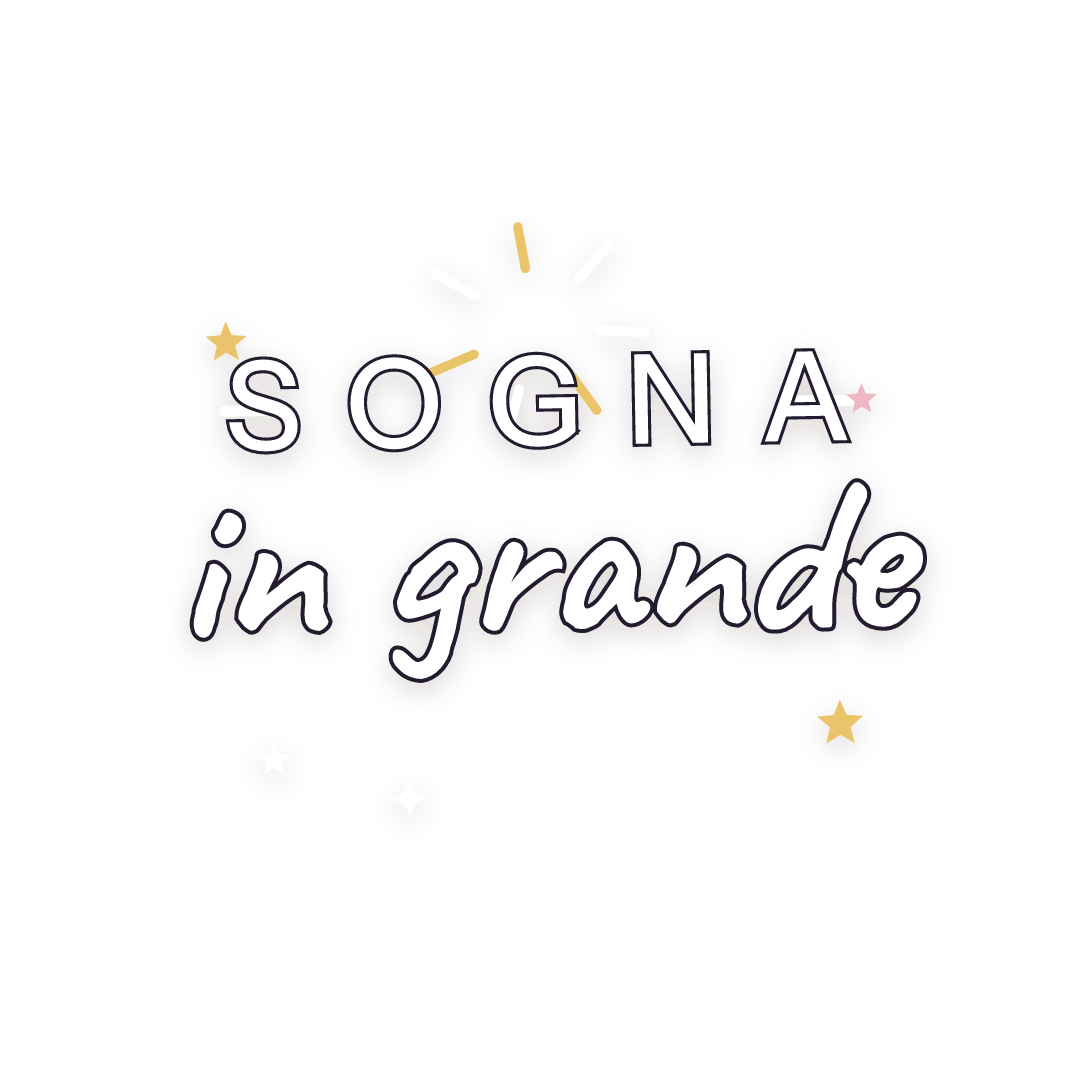 Sticker: sogna in grande