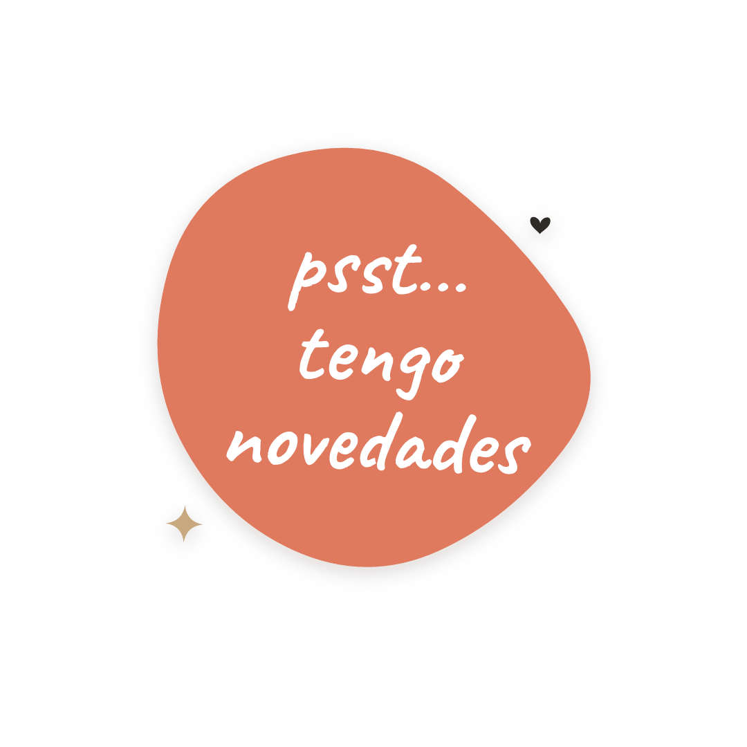Sticker: psst… tengo novedades