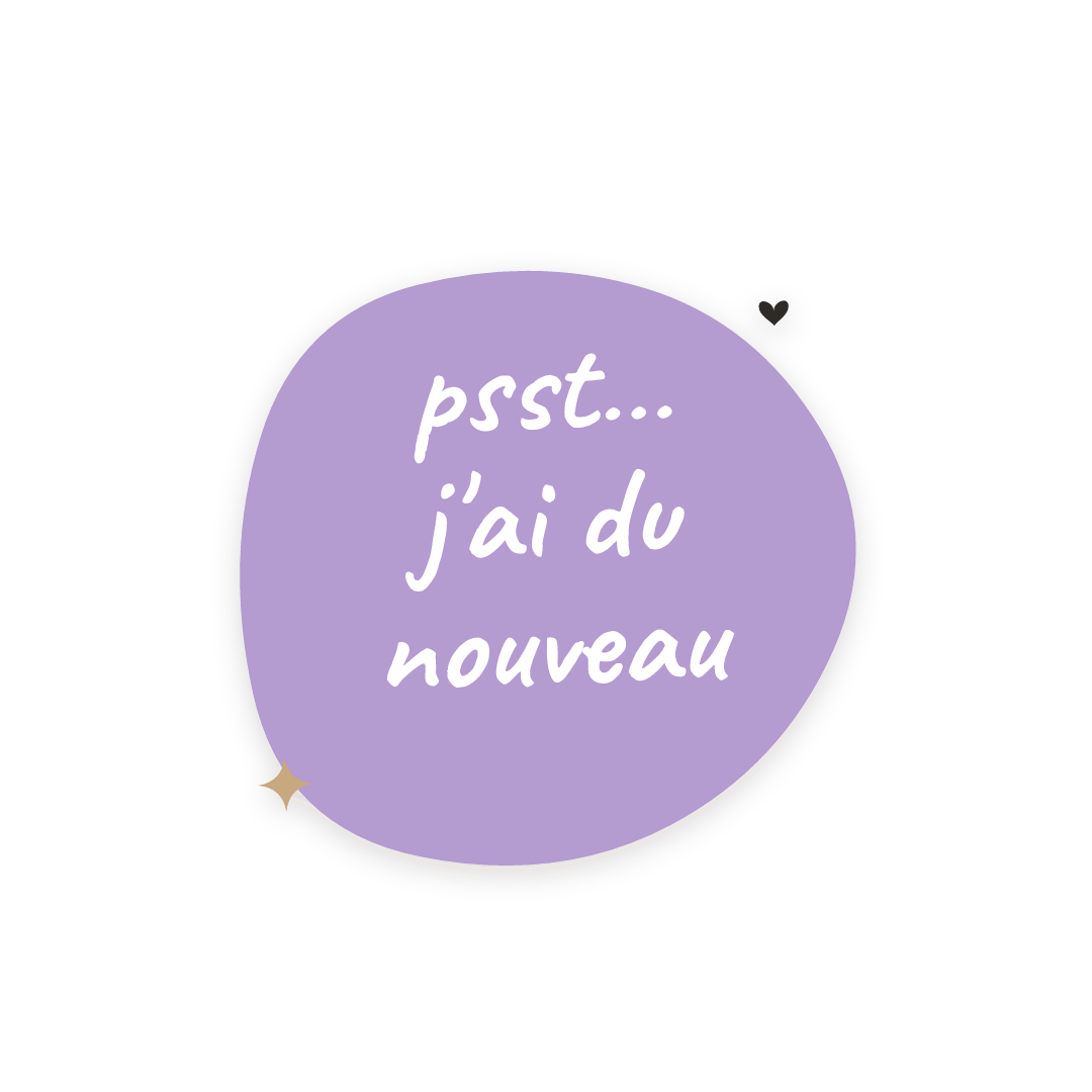 Sticker: psst… j'ai du nouveau