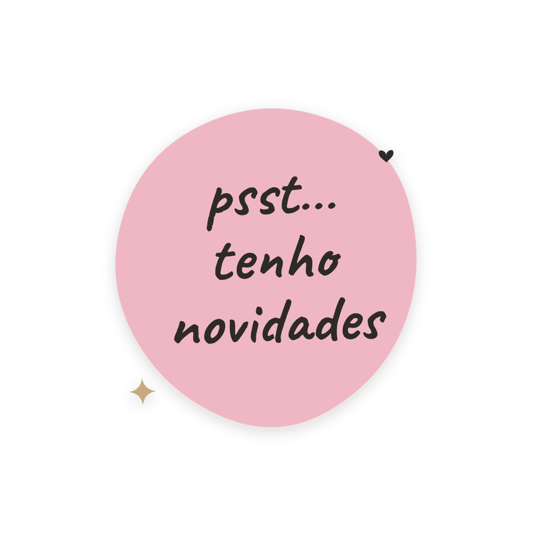 Sticker: psst… tenho novidades
