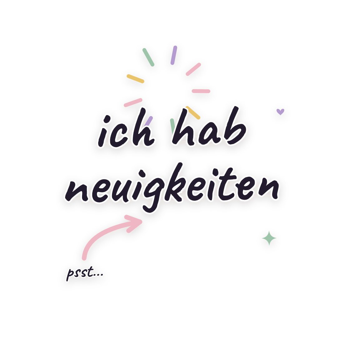 Sticker: psst… ich hab neuigkeiten
