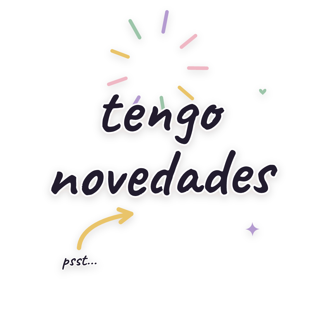 Sticker: psst… tengo novedades