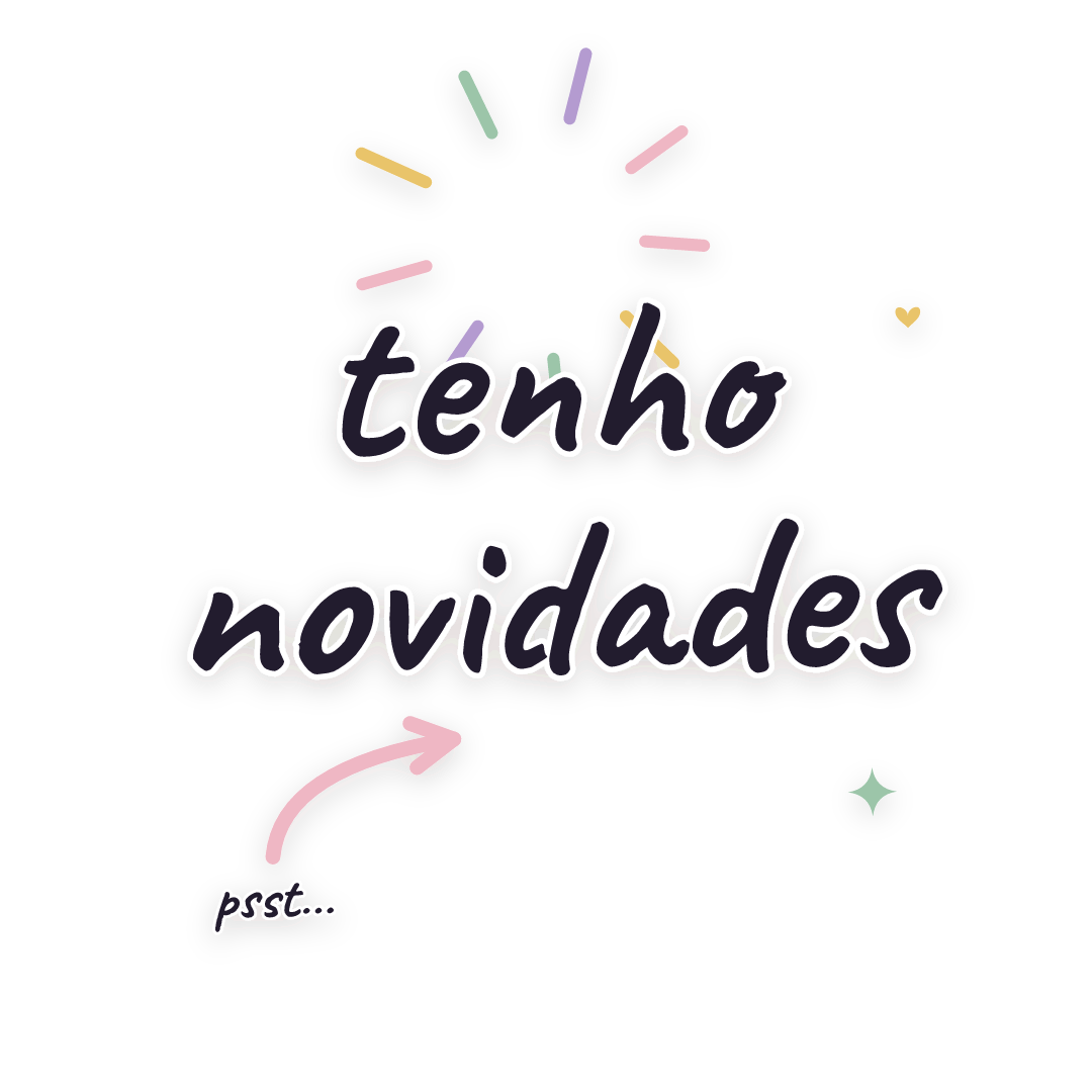 Sticker: psst… tenho novidades