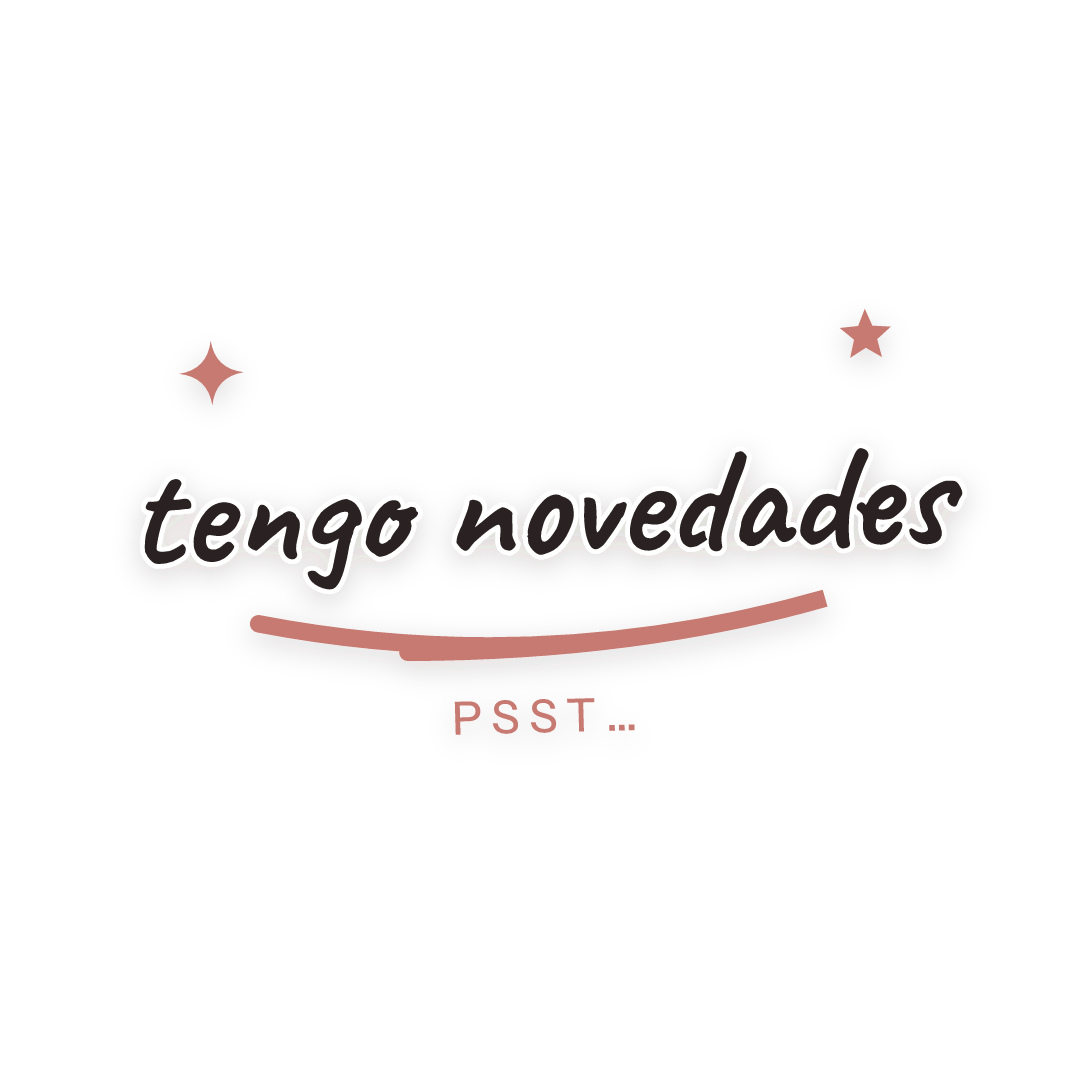 Sticker: psst… tengo novedades
