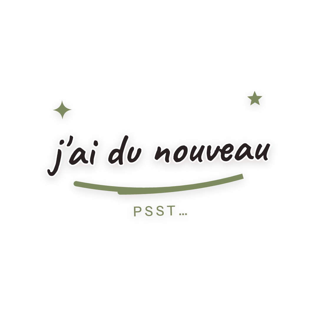 Sticker: psst… j'ai du nouveau