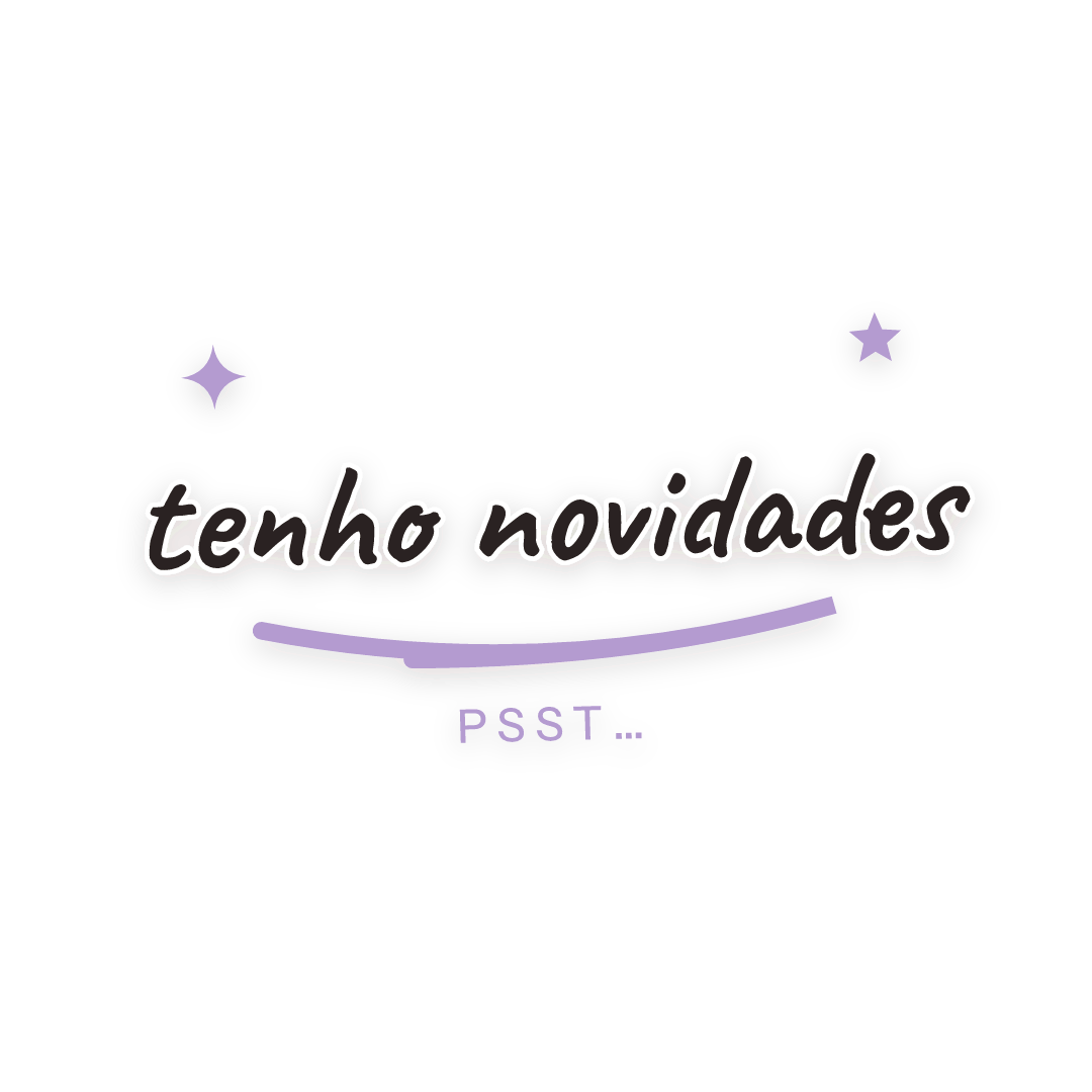 Sticker: psst… tenho novidades