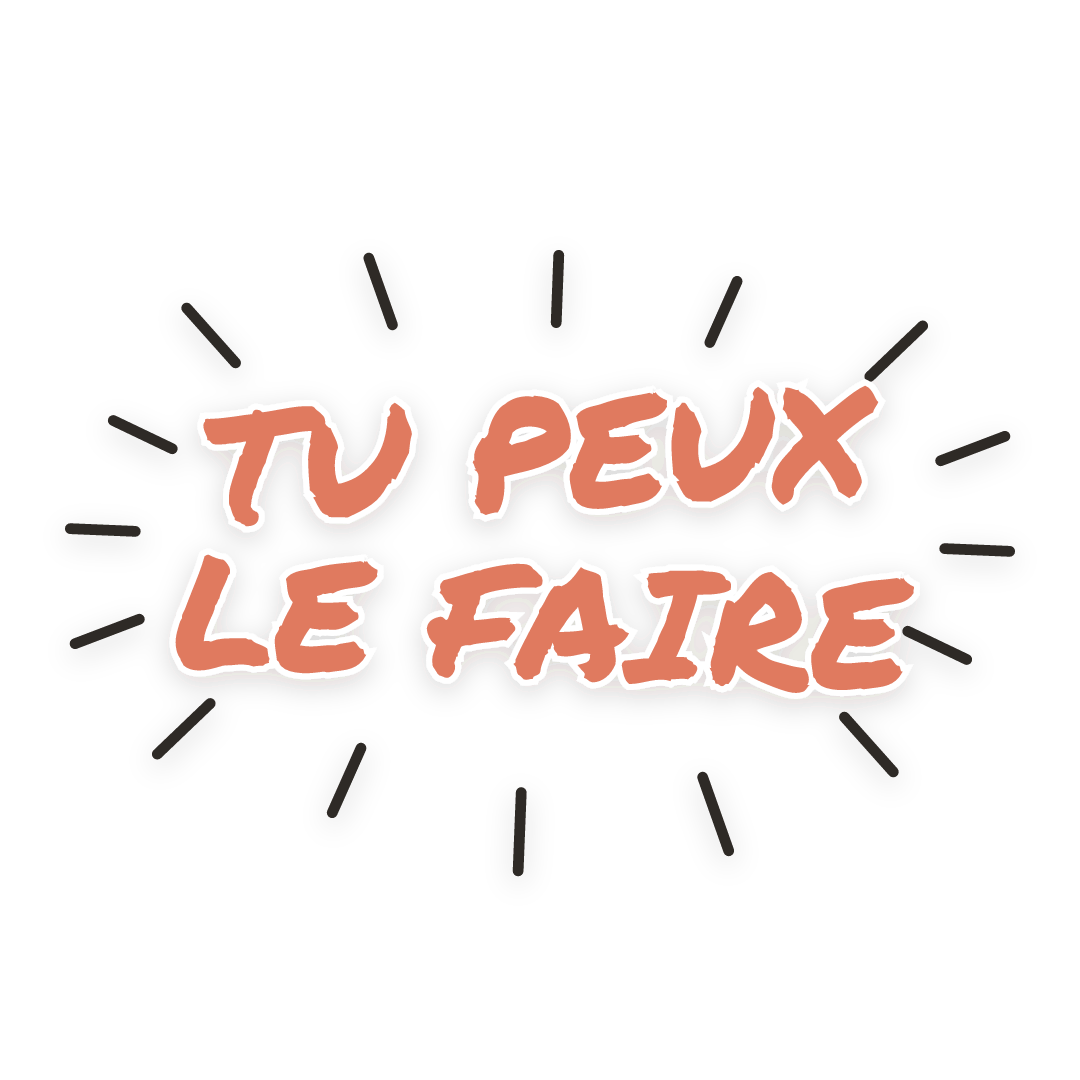 Sticker: tu peux le faire