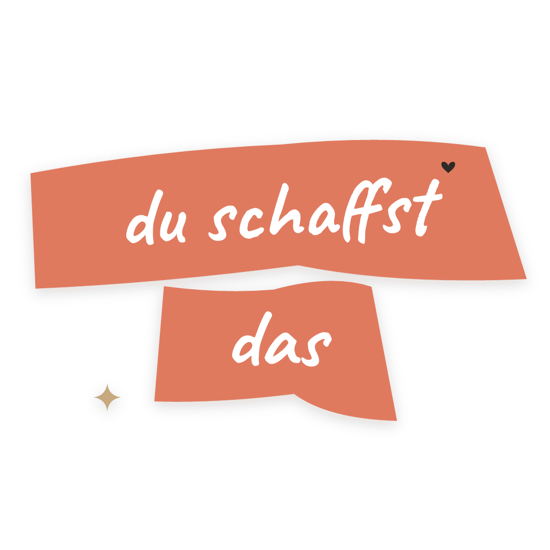 Sticker: du schaffst das