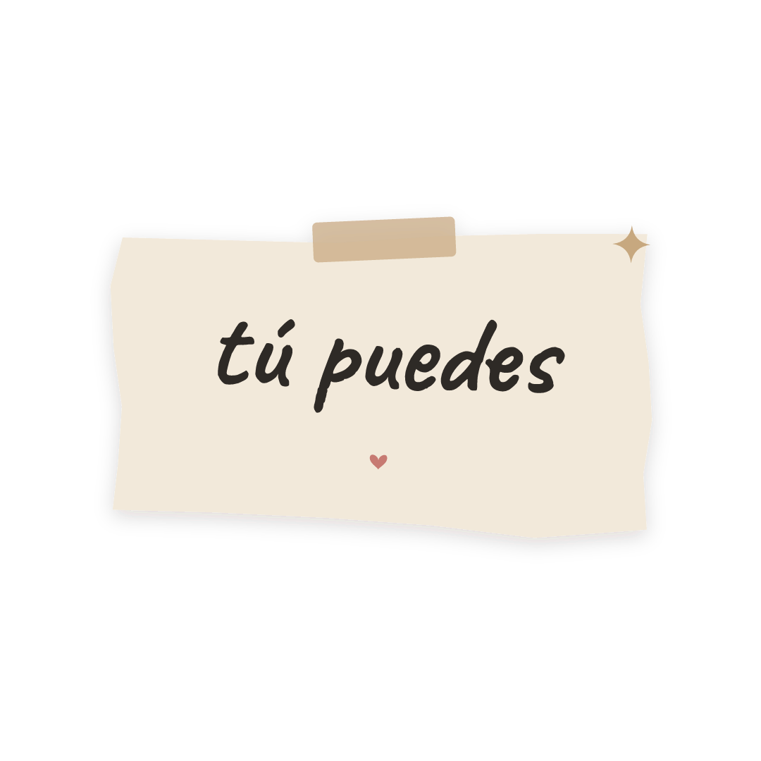 Sticker: tú puedes