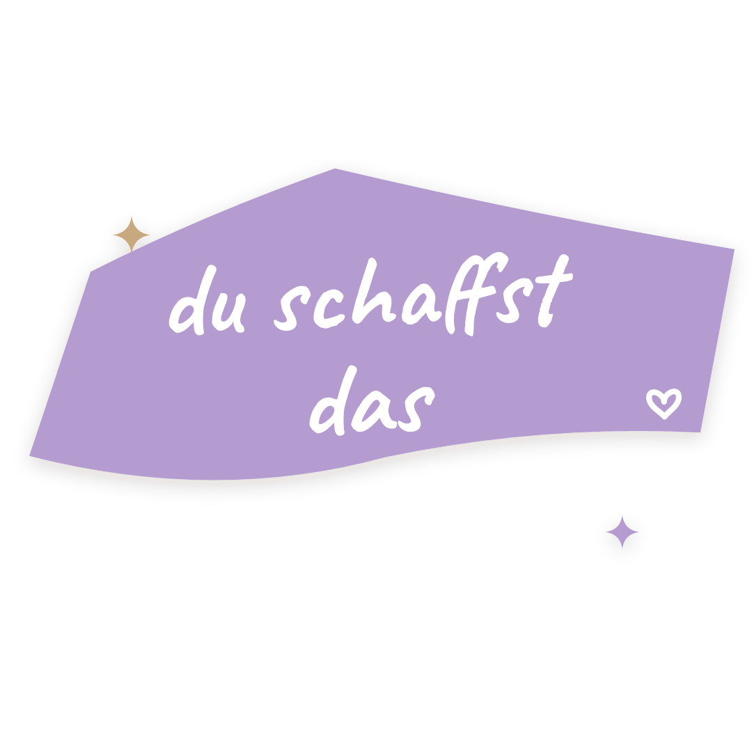 Sticker: du schaffst das