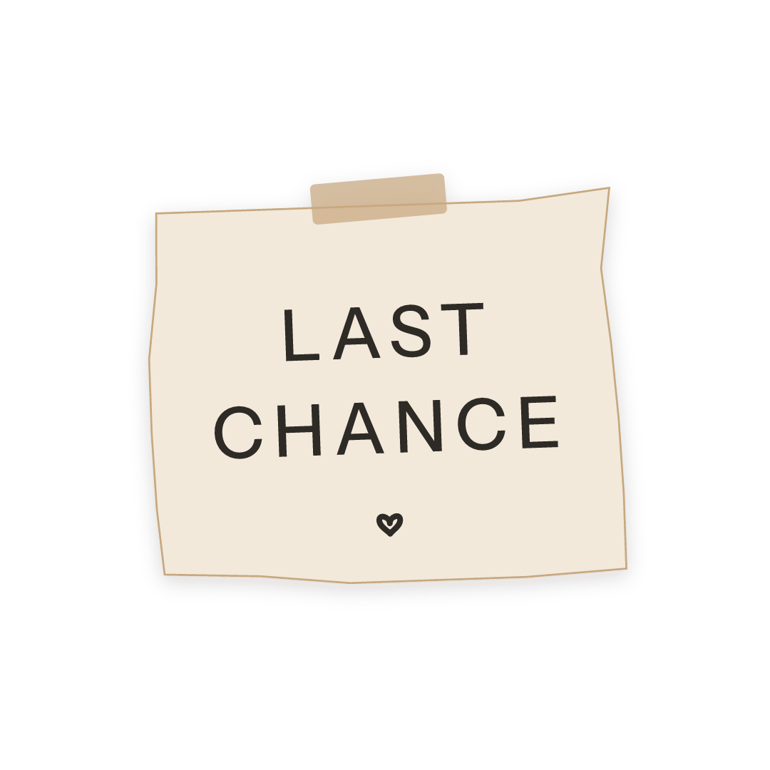 Sticker: last chance