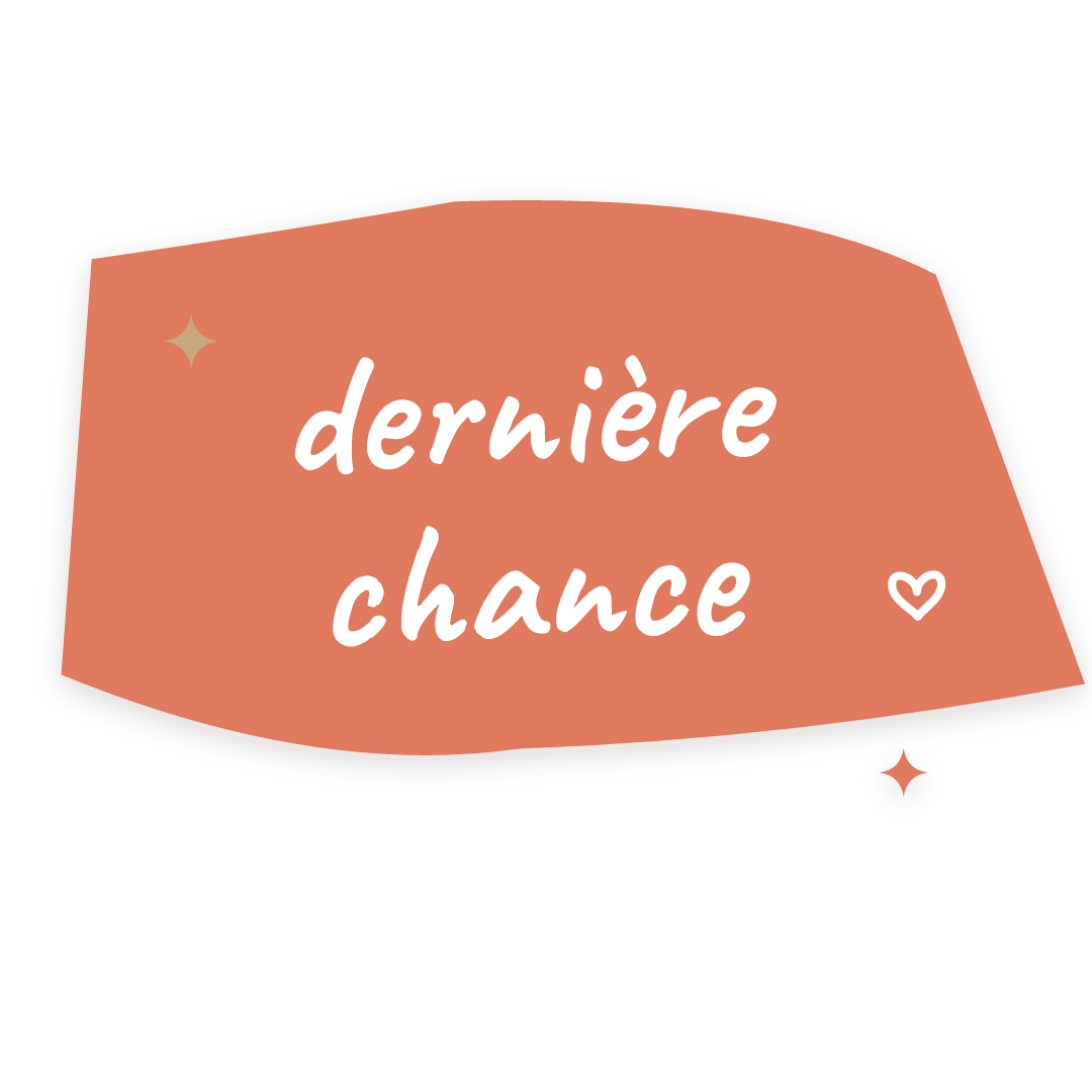 Sticker: dernière chance