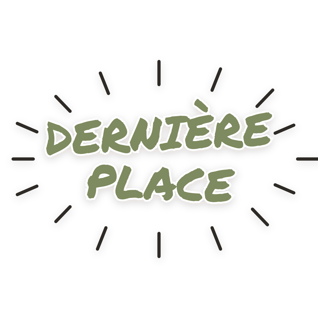 Sticker: dernière place