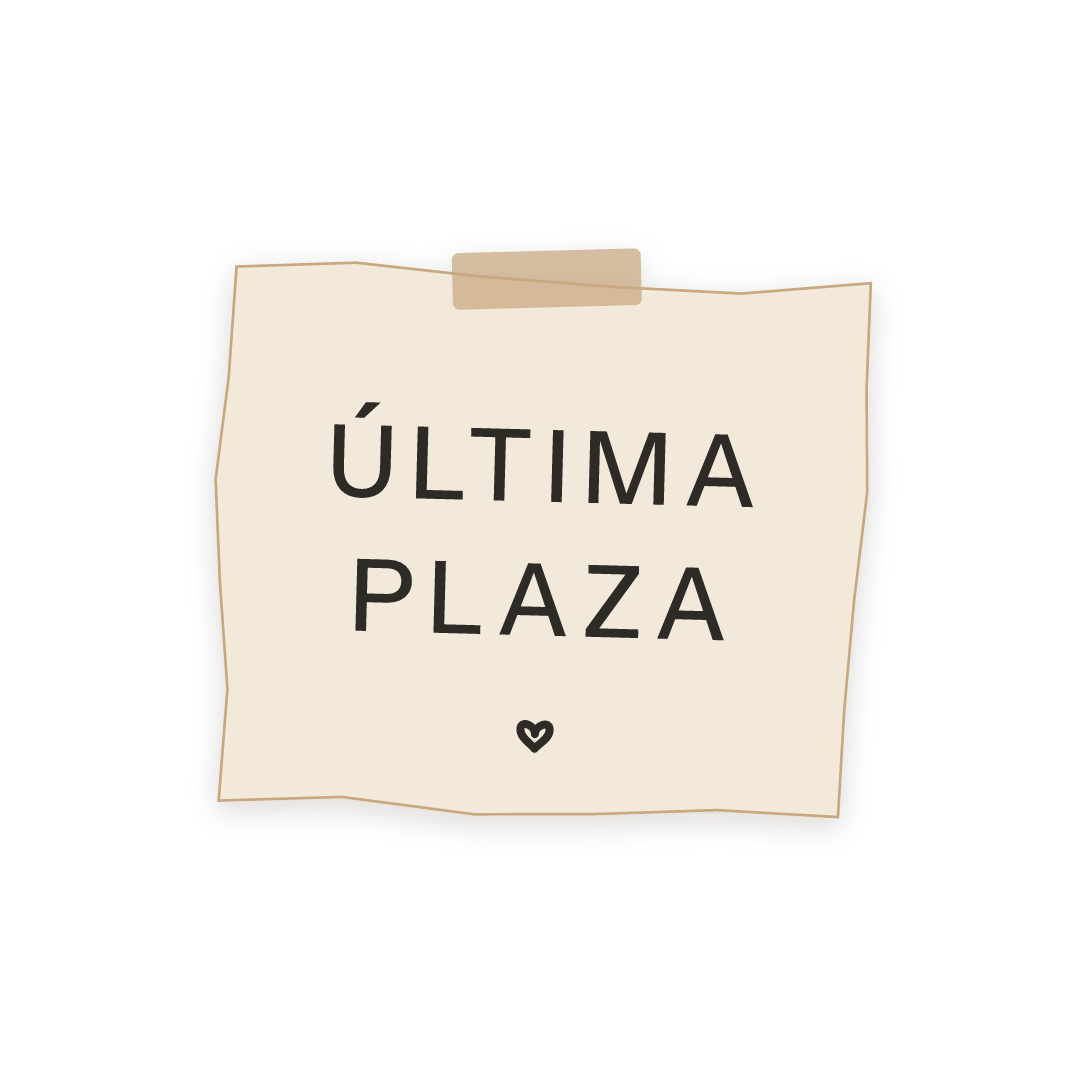 Sticker: última plaza