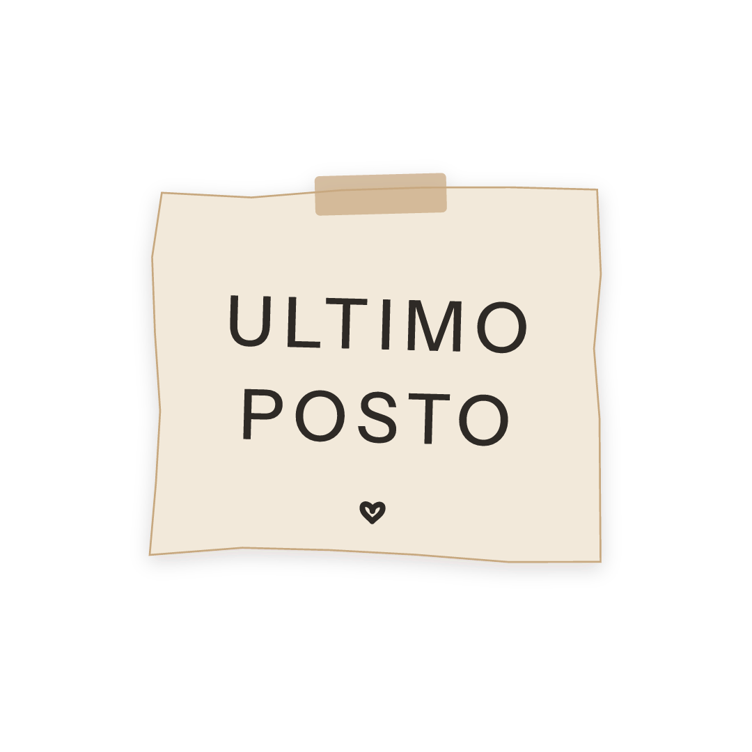Sticker: ultimo posto
