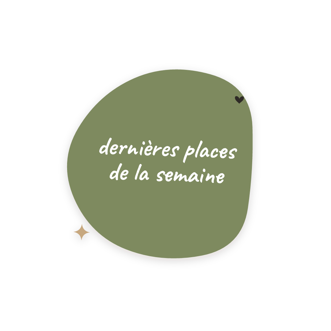 Sticker: dernières places de la semaine