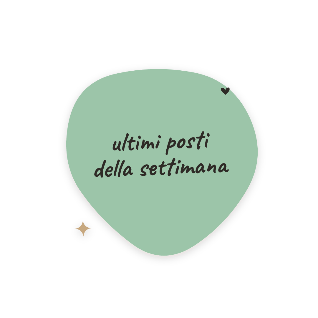 Sticker: ultimi posti della settimana