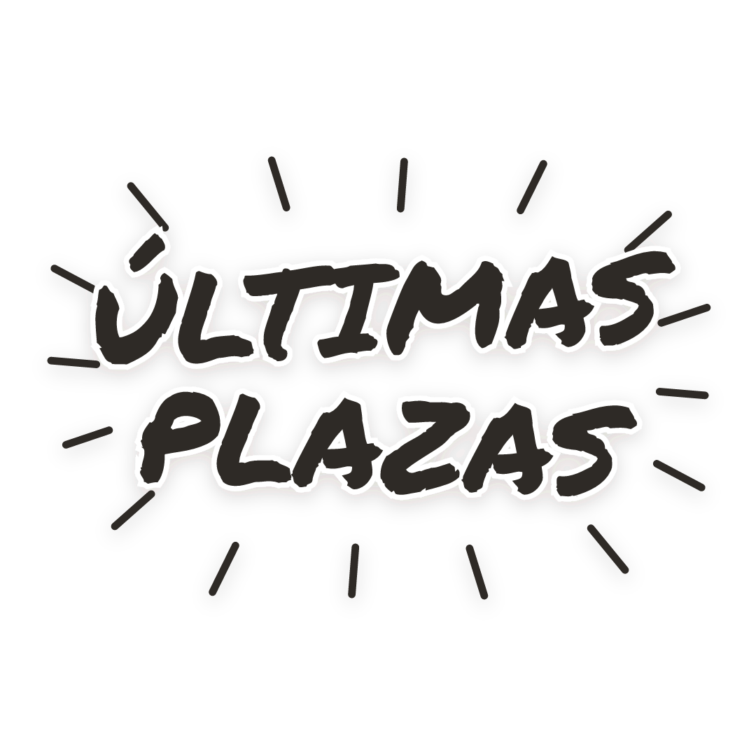 Sticker: últimas plazas