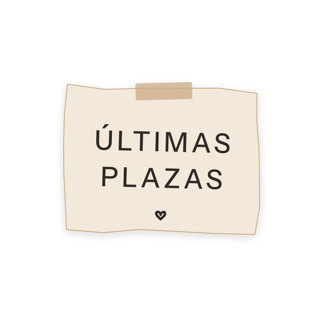 Sticker: últimas plazas