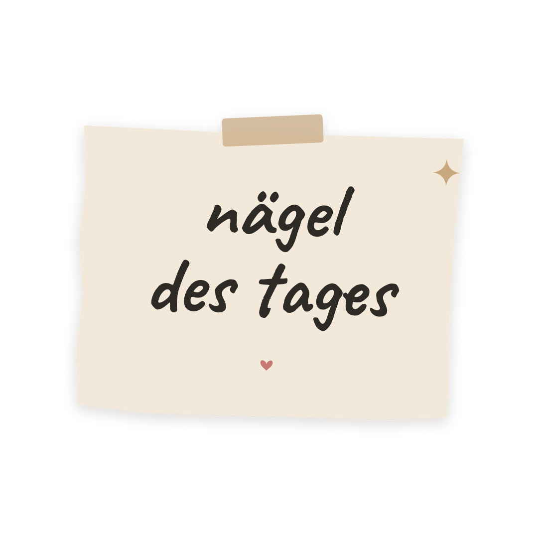 Sticker: nägel des tages