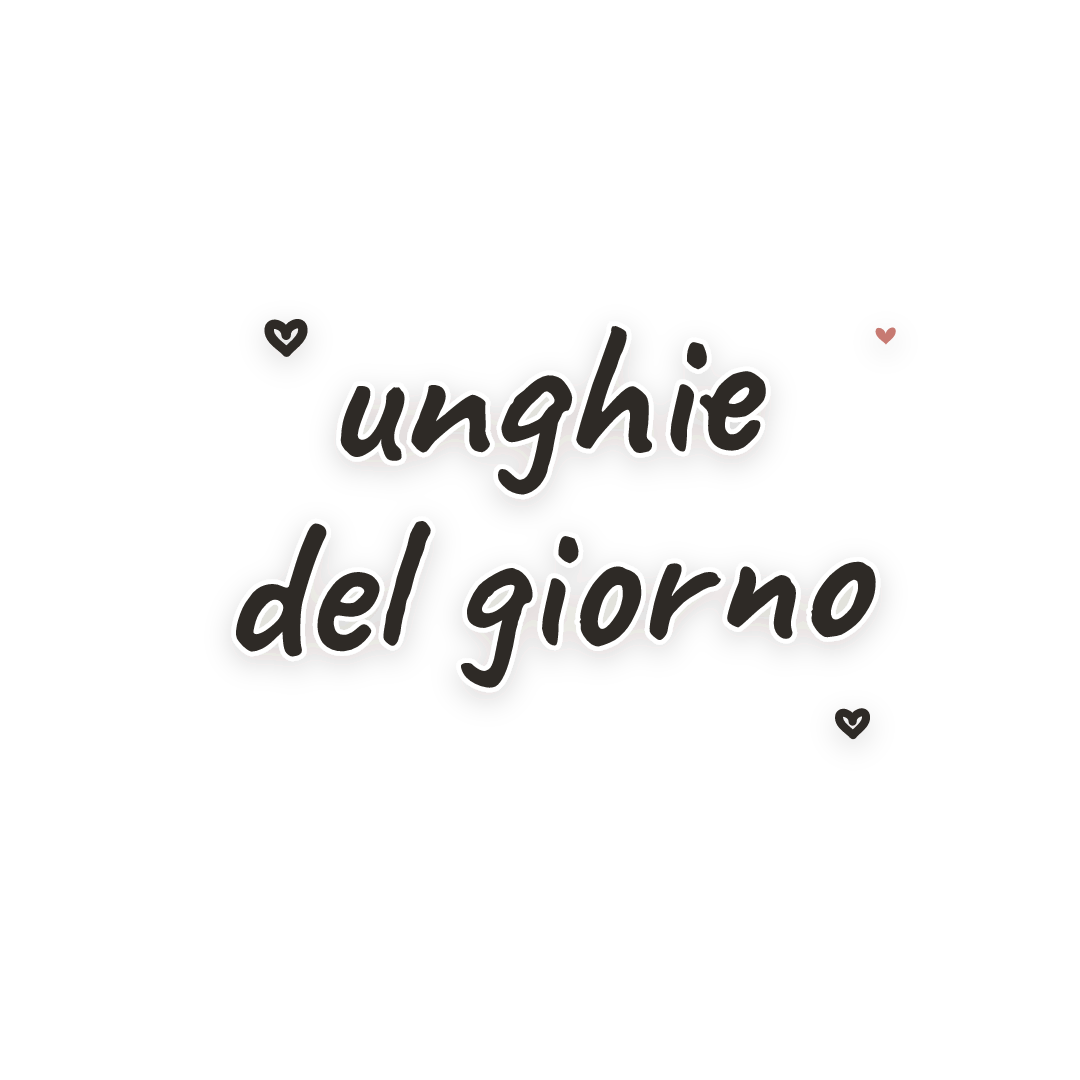 Sticker: unghie del giorno
