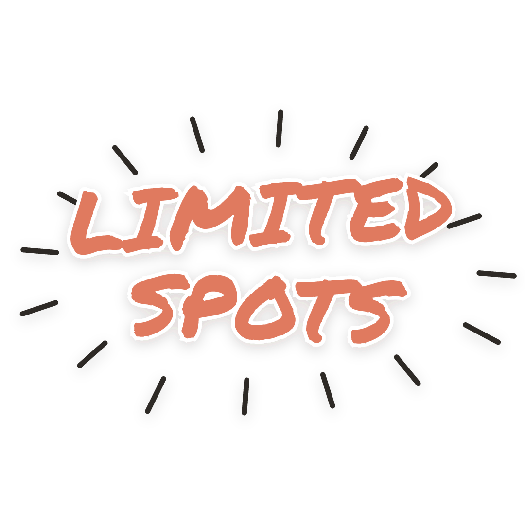 Sticker: limited spots