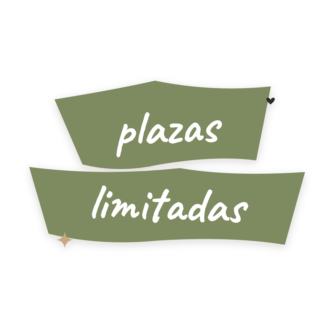 Sticker: plazas limitadas