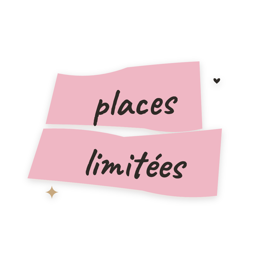 Sticker: places limitées