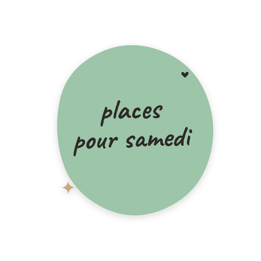 Sticker: places pour samedi