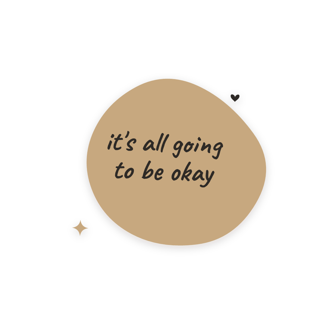 Sticker: it's all going to be okay