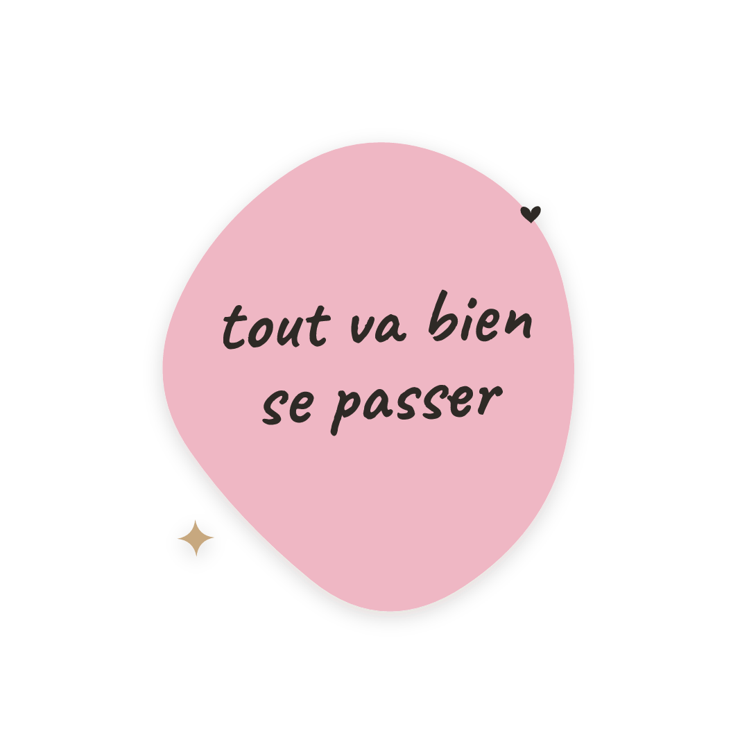 Sticker: tout va bien se passer