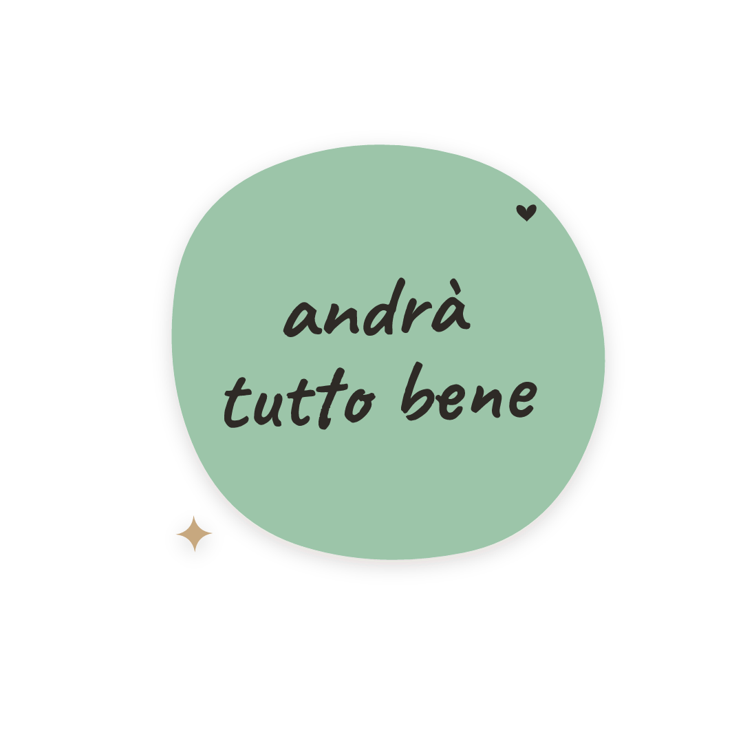 Sticker: andrà tutto bene